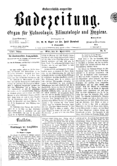 Österreichische Badezeitung