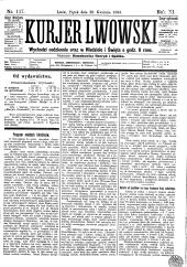 Kuryer Lwowski (Lemberger Courier)