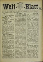(Neuigkeits) Welt Blatt