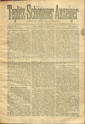 Teplitz-Schönauer Anzeiger