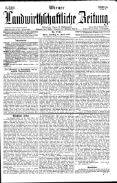 Wiener Landwirtschaftliche Zeitung