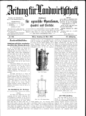 Zeitung für Landwirtschaft