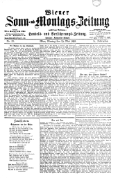 Wiener Sonn- und Montags-Zeitung