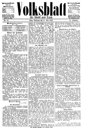 Volksblatt für Stadt und Land