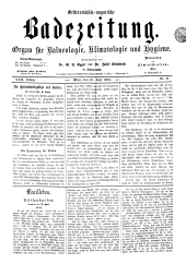 Österreichische Badezeitung