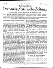 Österreichische Verbands-Feuerwehr-Zeitung