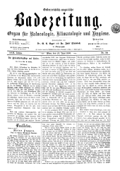 Österreichische Badezeitung