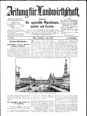 Zeitung für Landwirtschaft