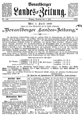 Vorarlberger Landes-Zeitung