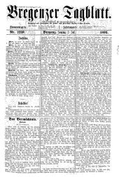 Bregenzer/Vorarlberger Tagblatt