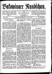 Bukowinaer Rundschau