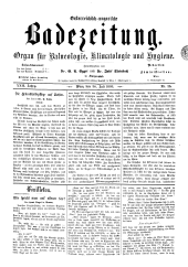 Österreichische Badezeitung