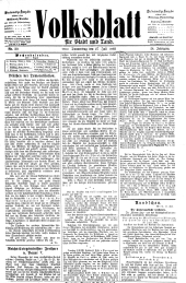 Volksblatt für Stadt und Land