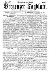 Bregenzer/Vorarlberger Tagblatt