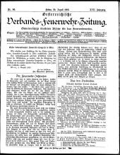 Österreichische Verbands-Feuerwehr-Zeitung