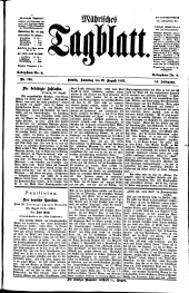 Mährisches Tagblatt