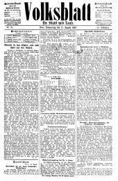 Volksblatt für Stadt und Land