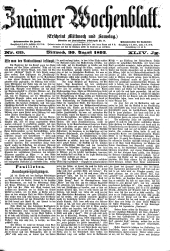 Znaimer Wochenblatt