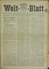 (Neuigkeits) Welt Blatt