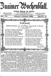 Znaimer Wochenblatt