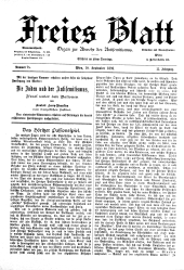 Freies Blatt