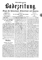 Österreichische Badezeitung