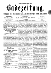 Österreichische Badezeitung