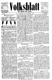 Volksblatt für Stadt und Land