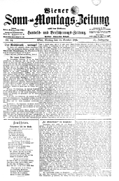 Wiener Sonn- und Montags-Zeitung