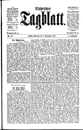 Mährisches Tagblatt