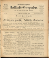 Oesterreichische Buchhändler-Correspondenz