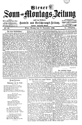 Wiener Sonn- und Montags-Zeitung