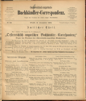 Oesterreichische Buchhändler-Correspondenz