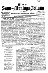 Wiener Sonn- und Montags-Zeitung