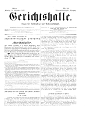 Gerichtshalle