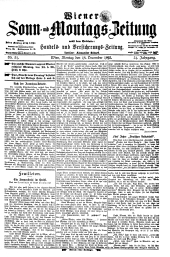 Wiener Sonn- und Montags-Zeitung