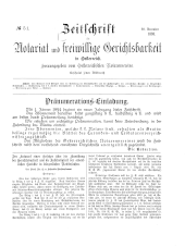 Zeitschrift für Notariat und freiwillige Gerichtsbarkeit in Österreich