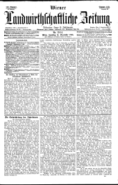 Wiener Landwirtschaftliche Zeitung