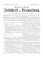 Österreichische Zeitschrift für Verwaltung