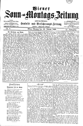 Wiener Sonn- und Montags-Zeitung