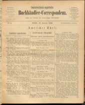 Oesterreichische Buchhändler-Correspondenz