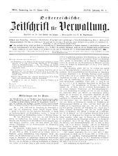 Österreichische Zeitschrift für Verwaltung