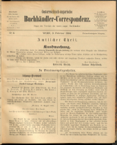 Oesterreichische Buchhändler-Correspondenz