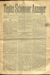 Teplitz-Schönauer Anzeiger