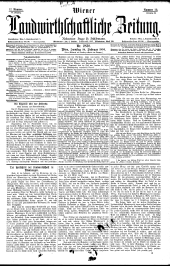 Wiener Landwirtschaftliche Zeitung