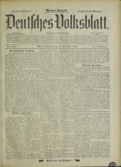 Deutsches Volksblatt