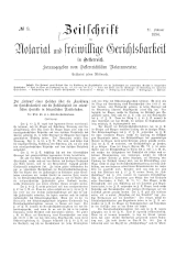 Zeitschrift für Notariat und freiwillige Gerichtsbarkeit in Österreich