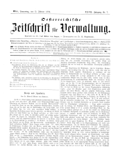 Österreichische Zeitschrift für Verwaltung