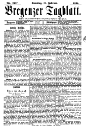 Bregenzer/Vorarlberger Tagblatt