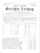 Allgemeine Österreichische Gerichtszeitung